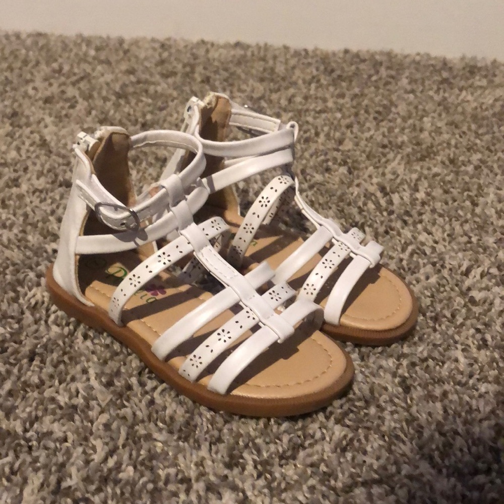 White Toddler Sandals